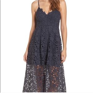 ASTR the Label Lace MIDI Dress